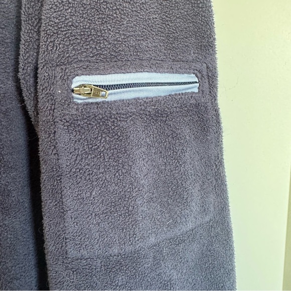 Horny Toad Navy Blue Quarter Zip Fleece Size XL - Picture 3 of 7